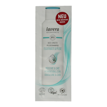 Lavera Basis Sensitive shampoo moisture & care sample 50 Stuks