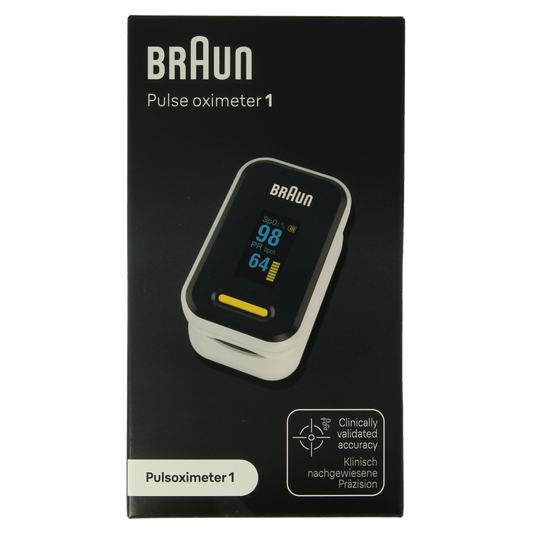 Braun Pulse oximeter 1.00 Stuks