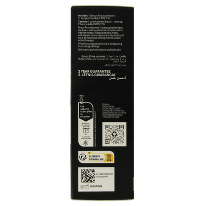 Braun Pulse oximeter 1.00 Stuks