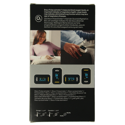 Braun Pulse oximeter 1.00 Stuks