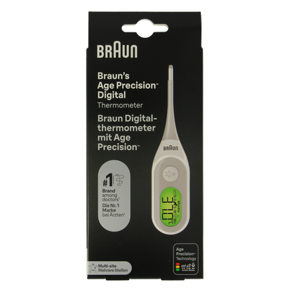 Braun Thermometer digitaal PRT2000 1.00 Stuks