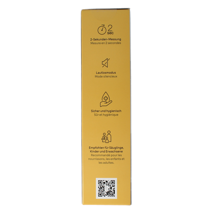 Braun Voorhoofdthermometer Sensian 3 BNT050 1 Stuks