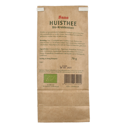Sano Huisthee bio 70 Gram