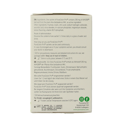Purasana Puracolon pro prikkelbare darm syndroom sachets 90 Gram