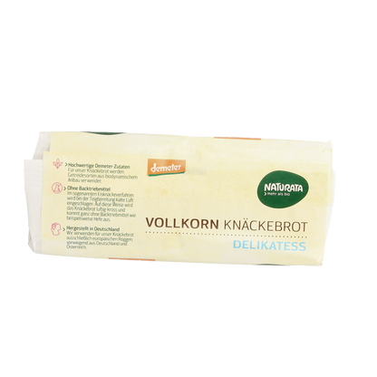 Naturata Knackebrod volkoren rogge demeter bio 250 Gram