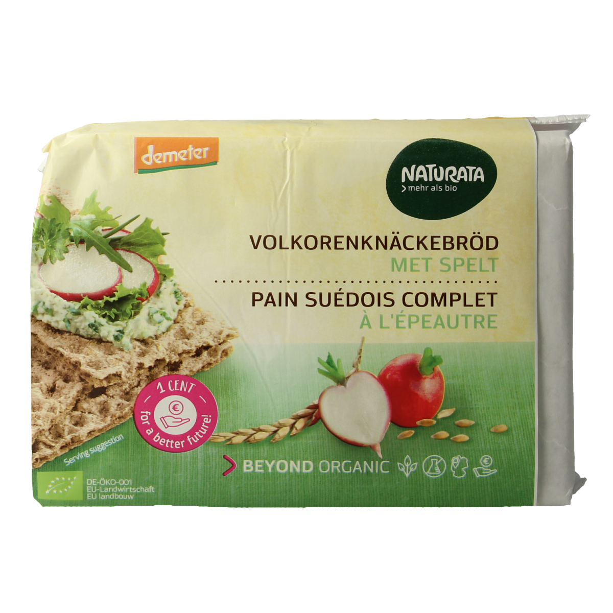 Naturata Knackebrod spelt demeter bio 250.00 Gram