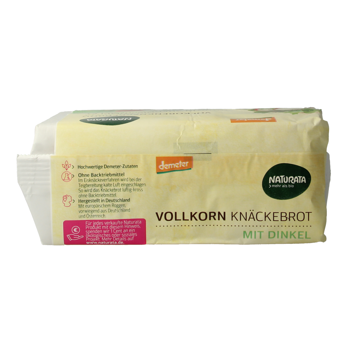 Naturata Knackebrod spelt demeter bio 250.00 Gram