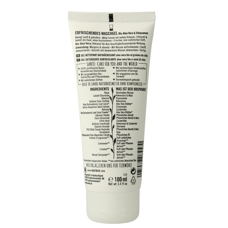 Sante Wasgel refreshing 100 Milliliter