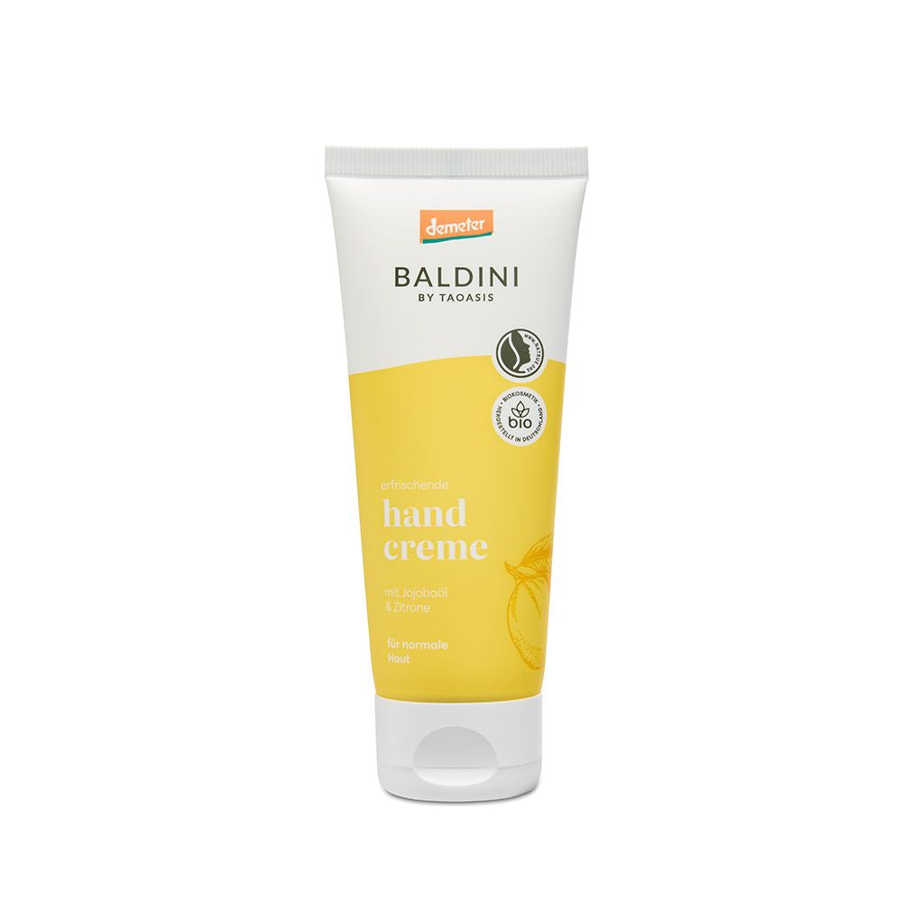 Baldini Handcreme zitrus demeter 75 Milliliter