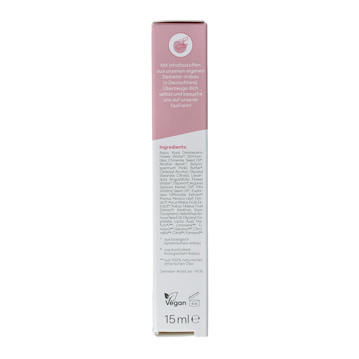 Baldini Oogcreme regenererend rose demeter 15.00 Milliliter