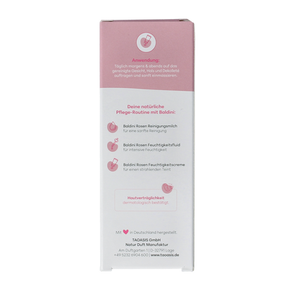 Baldini Lichte creme hydraterend rose demeter 50.00 Milliliter