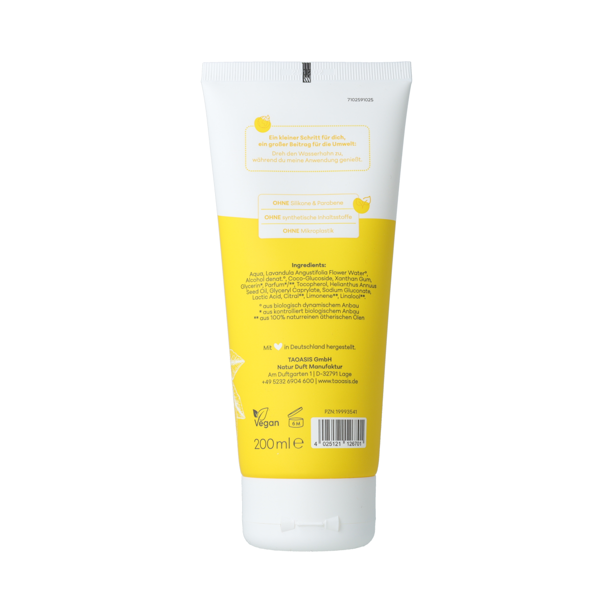 Baldini Baldini douchegel Citrus Bio Demeter 200.00 Milliliter