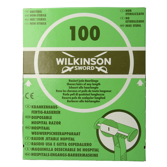 Wilkinson Hospital disposable singles 100 Stuks