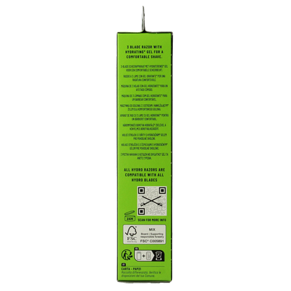 Wilkinson Hydro 3 razor skin protection 1 Stuks