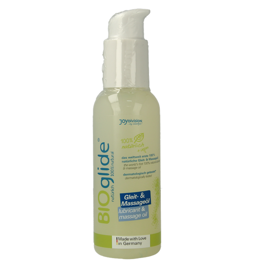 Bioglide Glijmiddel en massageolie 125 Milliliter