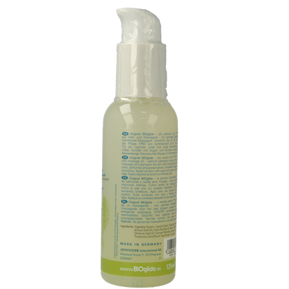 Bioglide Glijmiddel en massageolie 125.00 Milliliter