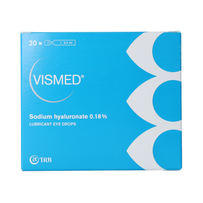Vismed Oogdruppels medium 0.18% 20.00 Stuks