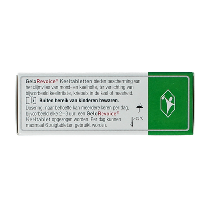 Gelorevoice Keeltabletten kersen - menthol 10.00 Tabletten