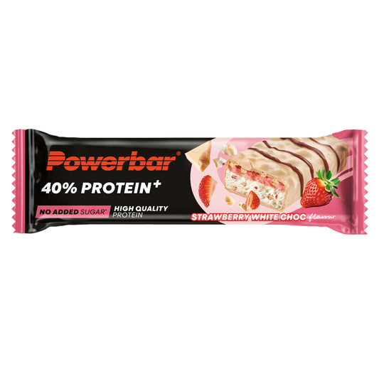 Powerbar Protein+ bar crisp strawberry & white chocolate 40 Gram