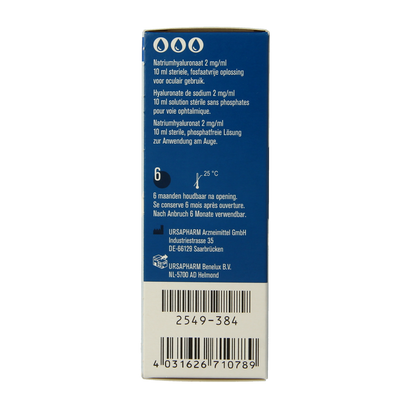 Hylo Hylo-gel Oogdruppels 10.00 Milliliter