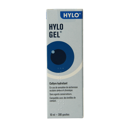 Hylo Hylo-gel Oogdruppels 10.00 Milliliter