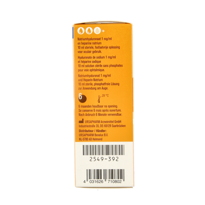 Ursapharm Hylo parin oogdruppels 10 Milliliter