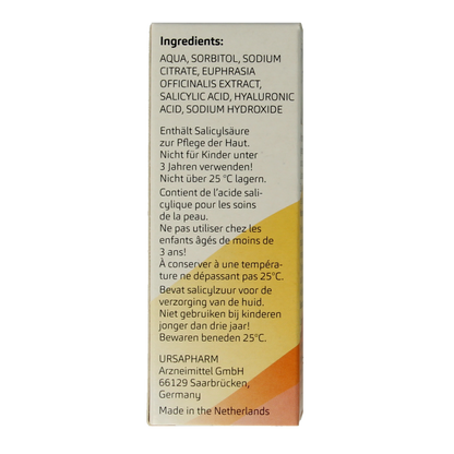 Posiforlid Oogspray 15 Milliliter