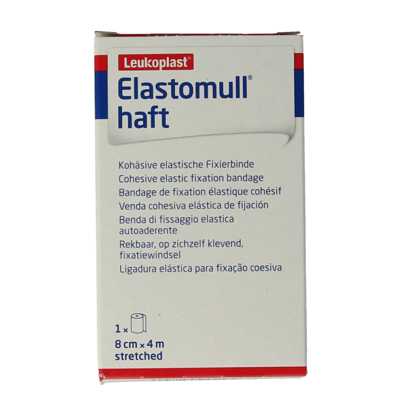 Elastomull Fixatiewindsel haft  4m x 8cm 45472 1 Stuks