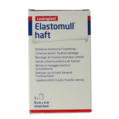Elastomull Fixatiewindsel haft  4m x 8cm 45472 1 Stuks