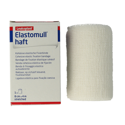 Elastomull Fixatiewindsel haft  4m x 8cm 45472 1 Stuks
