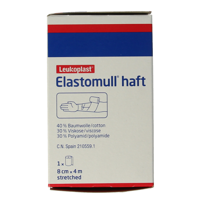 Elastomull Fixatiewindsel haft  4m x 8cm 45472 1 Stuks