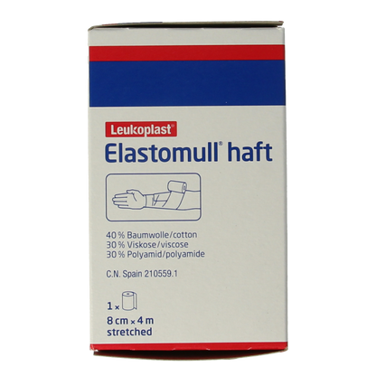 Elastomull Fixatiewindsel haft  4m x 8cm 45472 1 Stuks