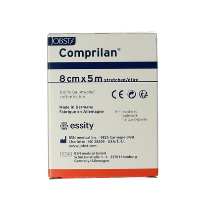 Comprilan Korte rek zwachtel 5m x 8cm 1 Stuks
