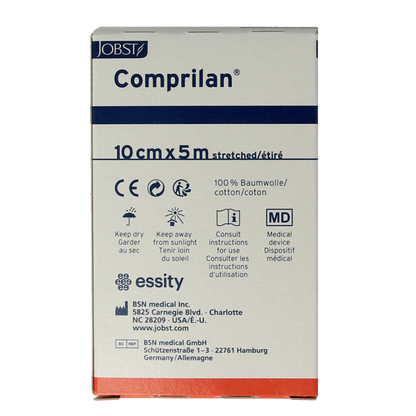 Comprilan Korte rek zwachtel 5m x 10cm 1 Stuks
