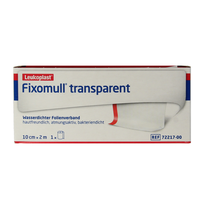 Fixomull Transparent 2m x 10cm 7221700 1 Stuks