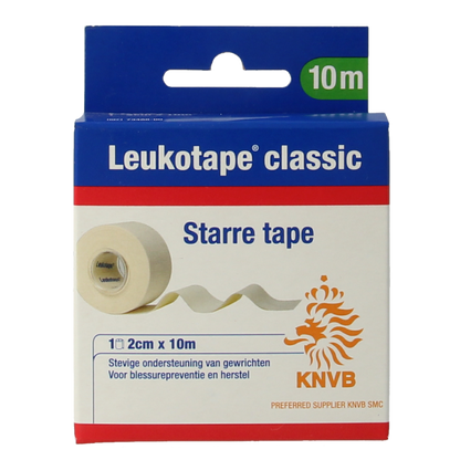 Leukotape Classic starre tape 2cm x 10m 1 Stuks
