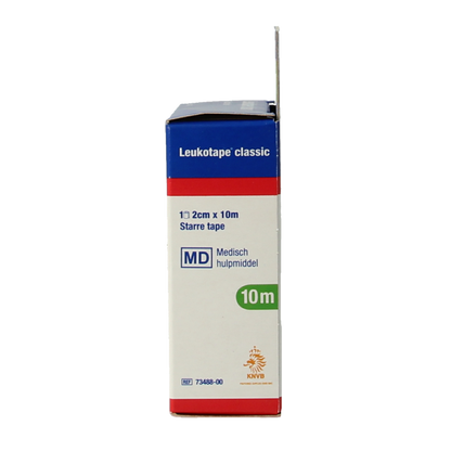 Leukotape Classic starre tape 2cm x 10m 1 Stuks