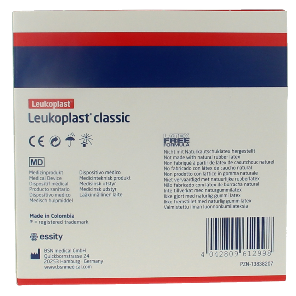 Leukoplast Classic 5m x 6cm 1.00 Stuks