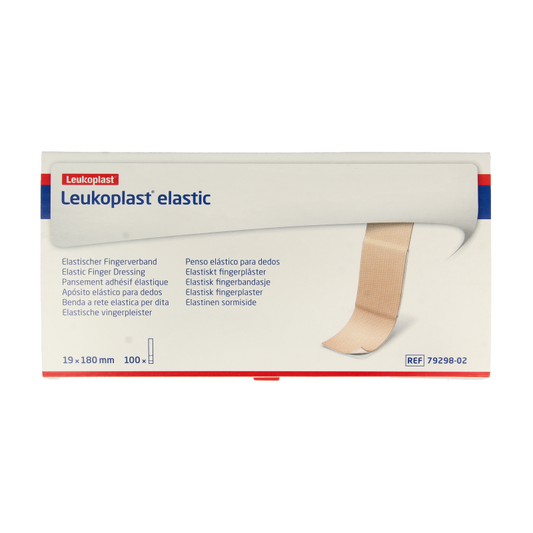 Leukoplast Vingerpleister elastic 100 Stuks
