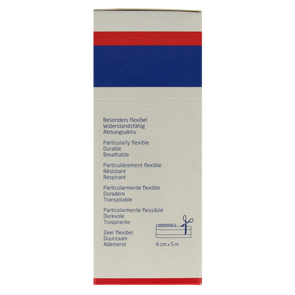 Leukoplast Elastic wondsnelverband 5m x 4cm 1.00 Stuks