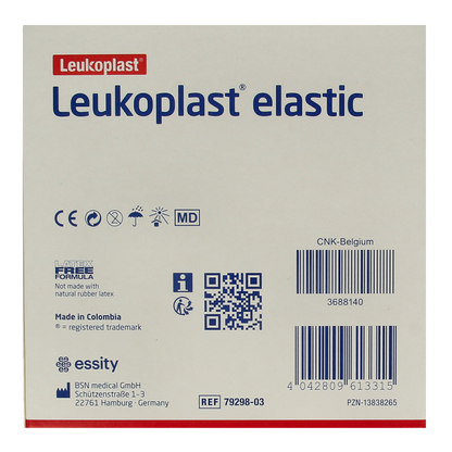 Leukoplast Elastic wondsnelverband 5m x 4cm 1.00 Stuks