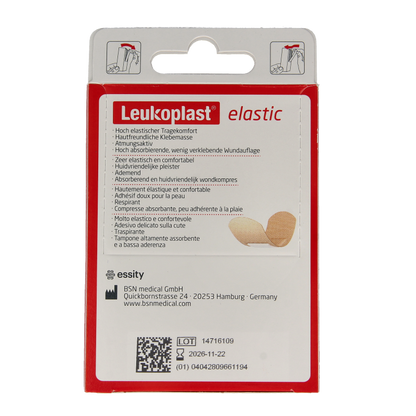 Leukoplast Pleister elastic mix 40 Stuks