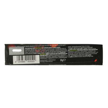 Vivani Chocolate To Go black cherry vegan bio 35 Gram