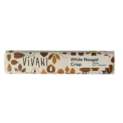Vivani Chocolate To Go white nougat crisp bio 35.00 Gram