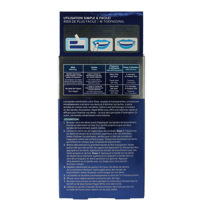 Rapid White Bleaching strips 8.00 Sachets