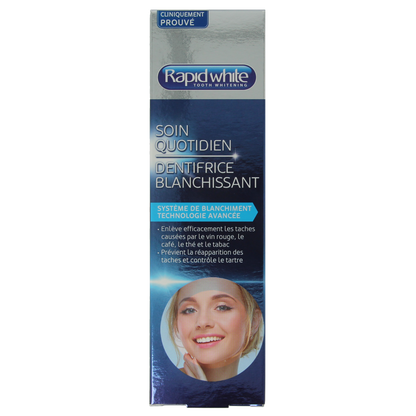 Rapid White Daily toothpaste 100.00 Milliliter