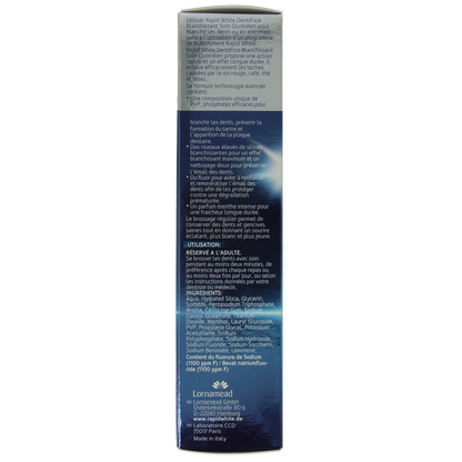 Rapid White Daily toothpaste 100.00 Milliliter