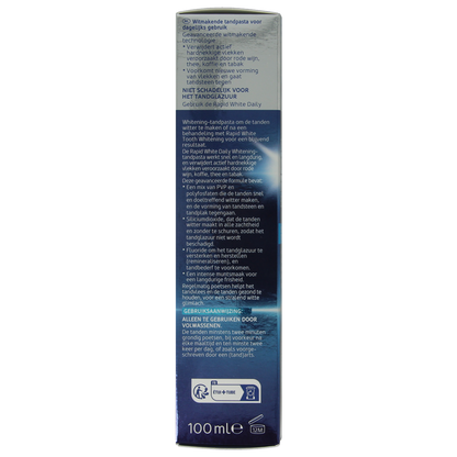 Rapid White Daily toothpaste 100.00 Milliliter