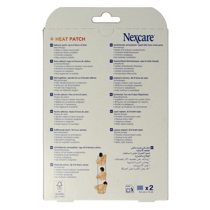 Nexcare Heat patch 2 Stuks