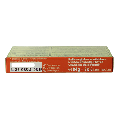 Natur Compagnie Groentebouillon zonder gist bio 8.00 Stuks